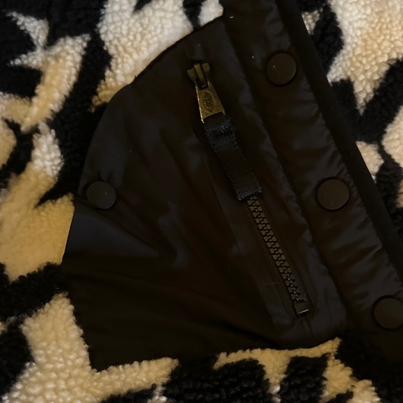 FP Movement by Free People Black and White Teddy Jacket - Picture 9 of 9